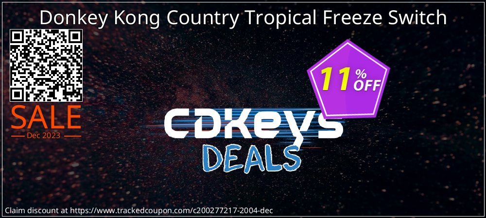 Donkey Kong Country Tropical Freeze Switch coupon on Tell a Lie Day sales