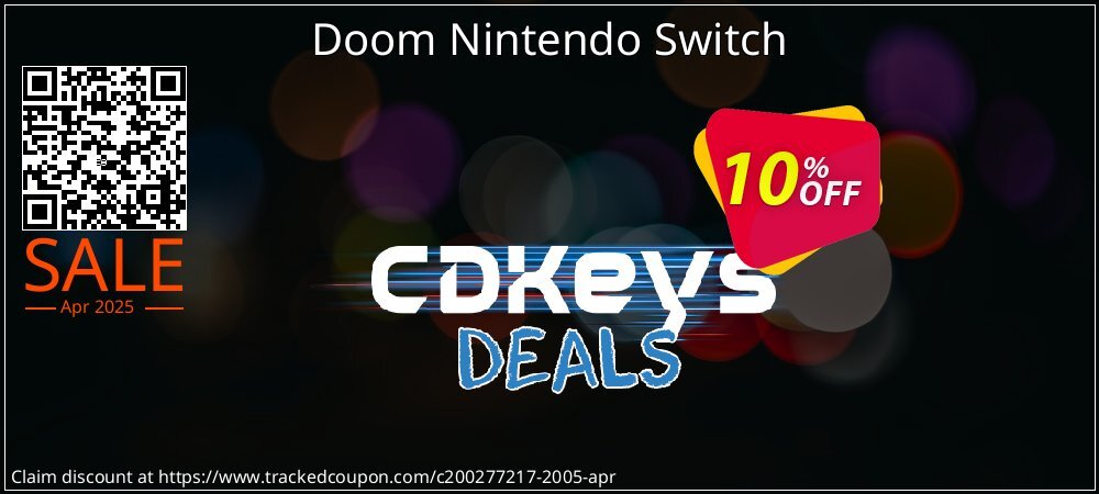 Doom Nintendo Switch coupon on National Walking Day deals