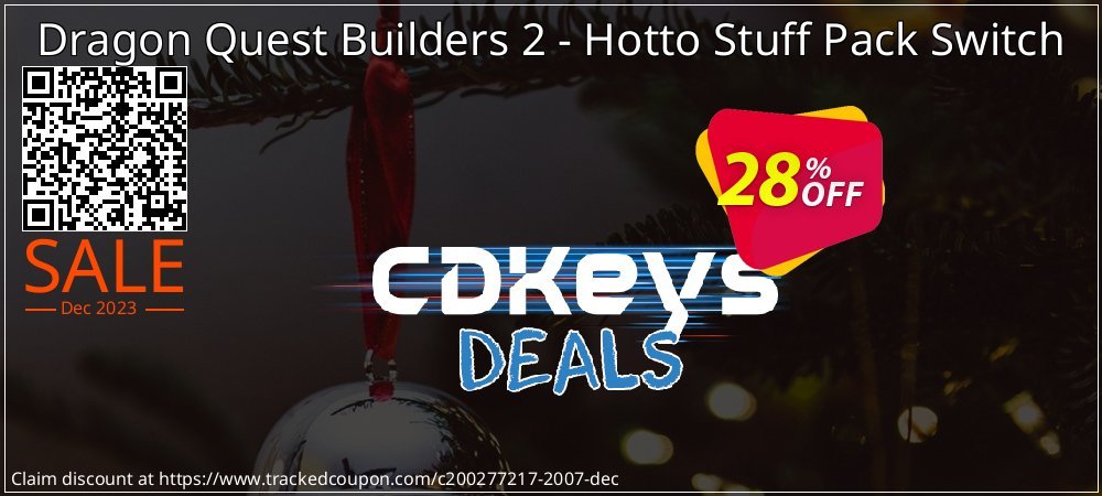 Dragon Quest Builders 2 - Hotto Stuff Pack Switch coupon on April Fools' Day discount