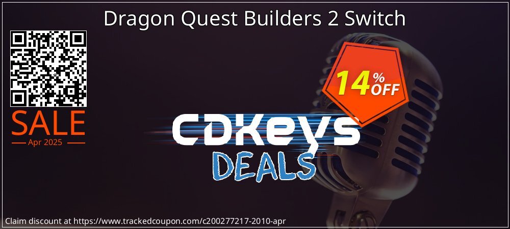 Dragon Quest Builders 2 Switch coupon on National No Smoking Day offering sales