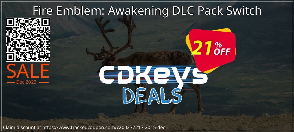 Fire Emblem: Awakening DLC Pack Switch coupon on National Walking Day offer