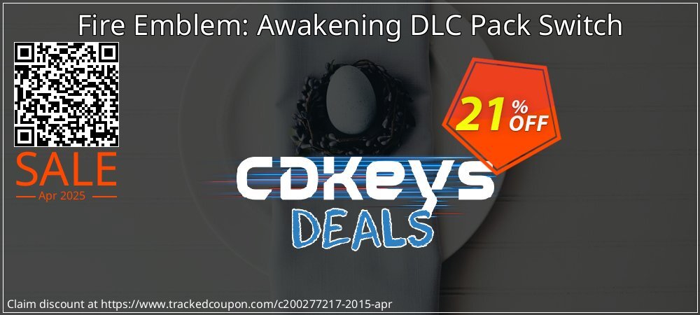 Fire Emblem: Awakening DLC Pack Switch coupon on National No Smoking Day deals
