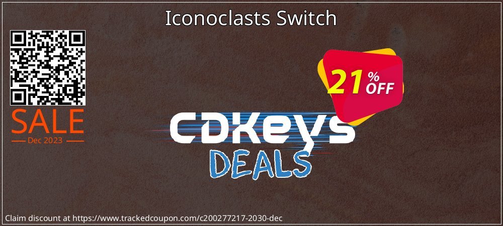 Iconoclasts Switch coupon on National Walking Day promotions