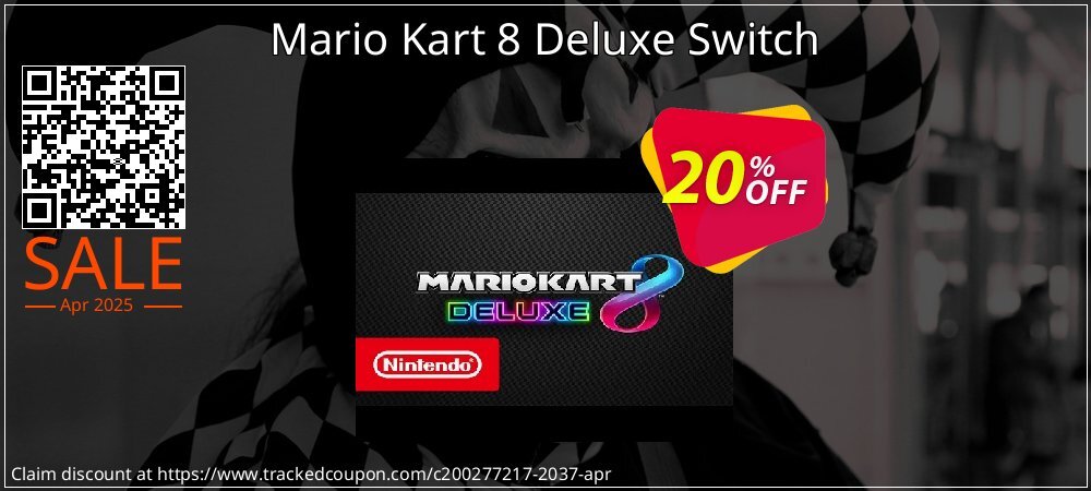 Mario Kart 8 Deluxe Switch coupon on April Fools' Day super sale