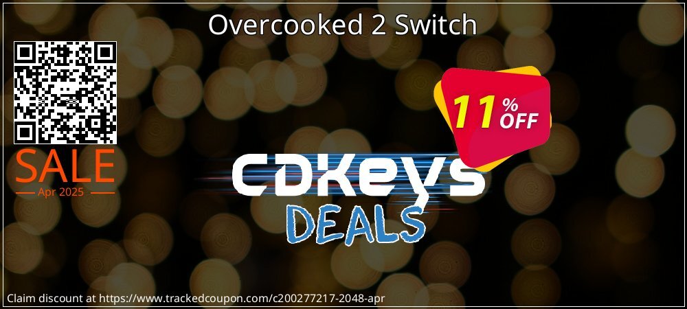 Overcooked 2 Switch coupon on Easter Day promotions