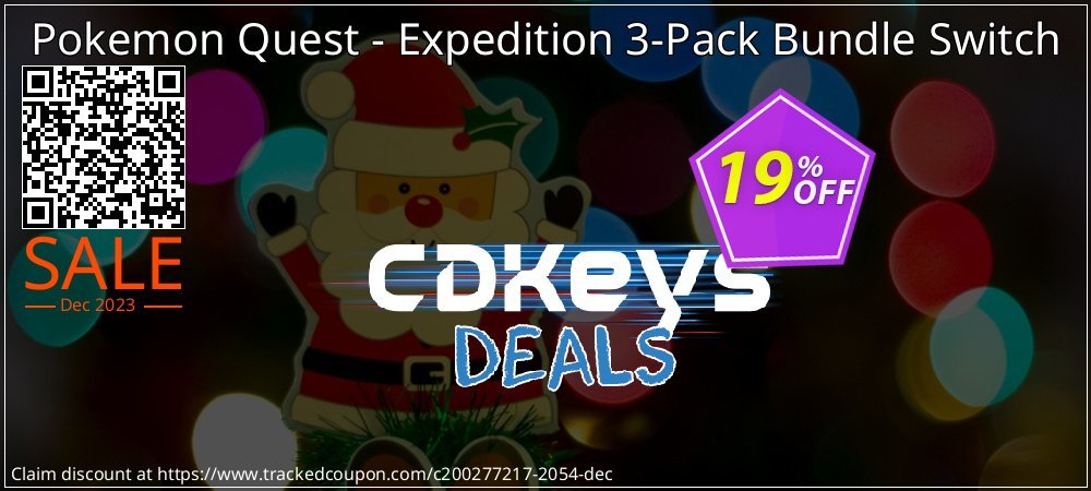 Pokemon Quest - Expedition 3-Pack Bundle Switch coupon on Tell a Lie Day offering sales