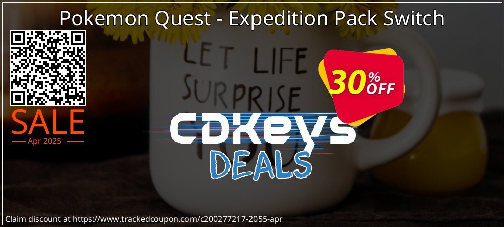 Pokemon Quest - Expedition Pack Switch coupon on World Backup Day offering sales