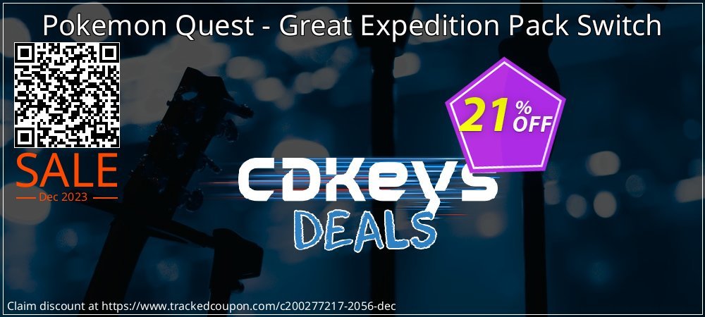Pokemon Quest - Great Expedition Pack Switch coupon on World Party Day discounts
