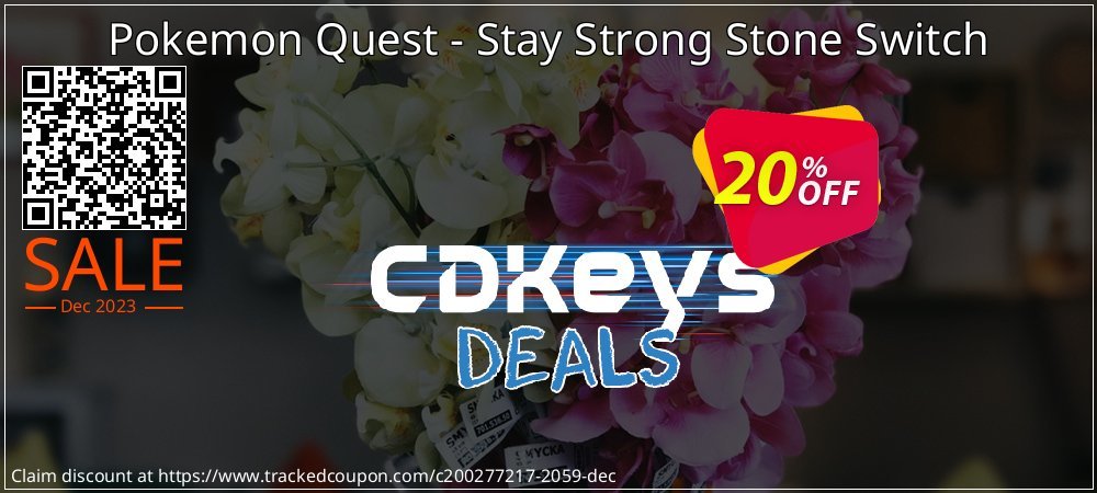 Pokemon Quest - Stay Strong Stone Switch coupon on Tell a Lie Day deals