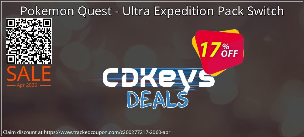 Pokemon Quest - Ultra Expedition Pack Switch coupon on National No Smoking Day deals