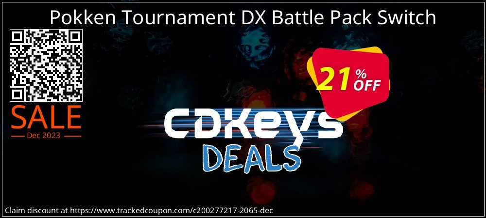 Pokken Tournament DX Battle Pack Switch coupon on National Walking Day discounts