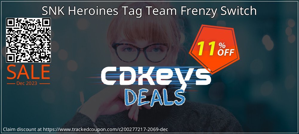 SNK Heroines Tag Team Frenzy Switch coupon on Tell a Lie Day offer