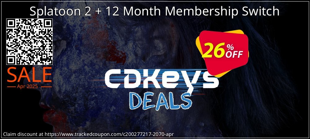 splatoon 2 discount code