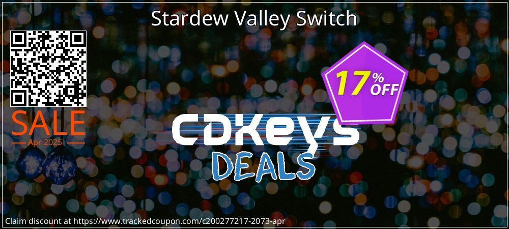 Stardew Valley Switch coupon on Easter Day super sale