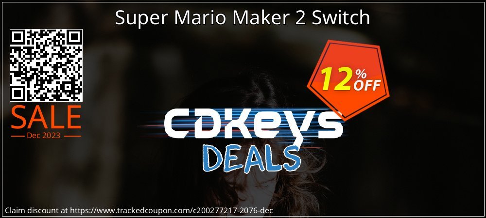 Super Mario Maker 2 Switch coupon on National Loyalty Day deals