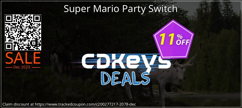 Super Mario Party Switch coupon on Easter Day offer