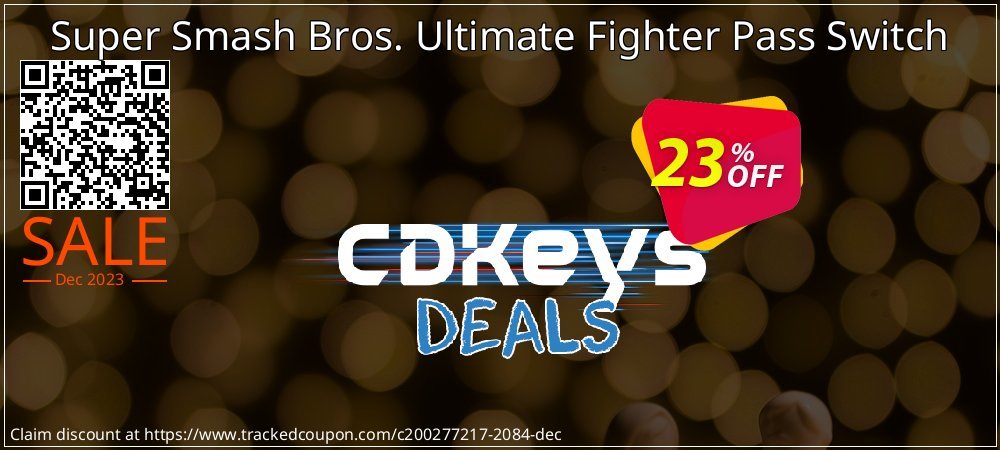 Super Smash Bros. Ultimate Fighter Pass Switch coupon on Tell a Lie Day promotions