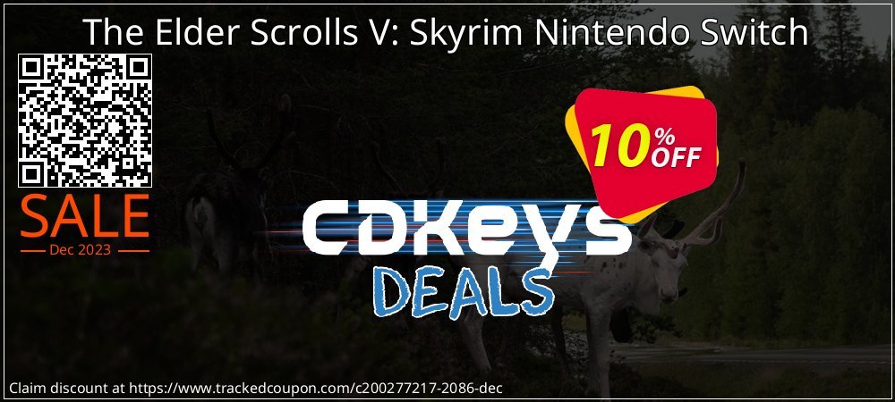 The Elder Scrolls V: Skyrim Nintendo Switch coupon on Palm Sunday sales