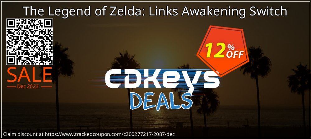 The Legend of Zelda: Links Awakening Switch coupon on April Fools Day deals