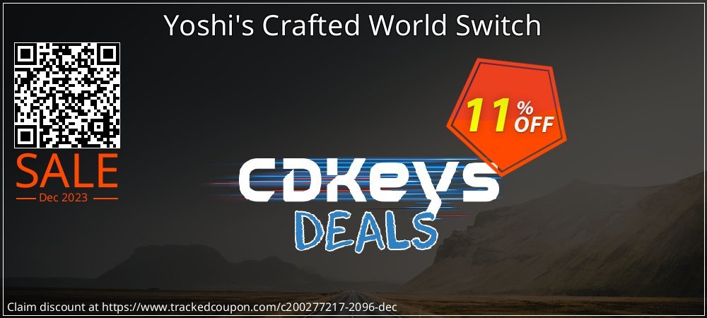 Yoshi's Crafted World Switch coupon on World Party Day offer