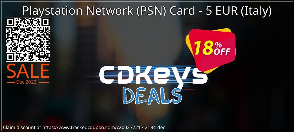 Playstation Network - PSN Card - 5 EUR - Italy  coupon on Tell a Lie Day offering discount