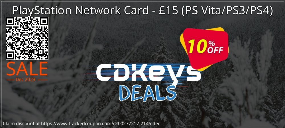 PlayStation Network Card - £15 - PS Vita/PS3/PS4  coupon on World Party Day discounts