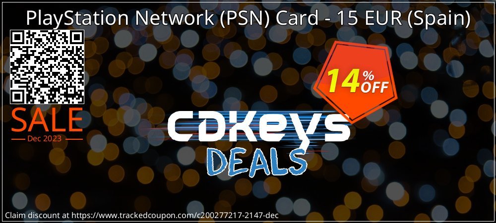 PlayStation Network - PSN Card - 15 EUR - Spain  coupon on April Fools' Day promotions