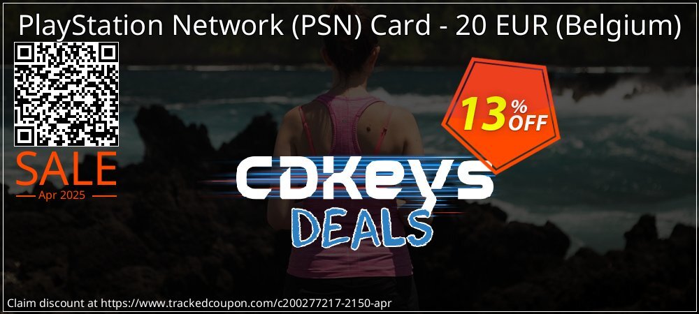 PlayStation Network - PSN Card - 20 EUR - Belgium  coupon on National Walking Day offer