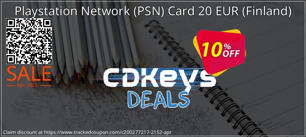 Playstation Network - PSN Card 20 EUR - Finland  coupon on April Fools' Day offering discount