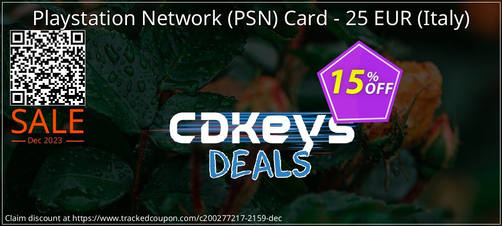 Playstation Network - PSN Card - 25 EUR - Italy  coupon on Tell a Lie Day offer
