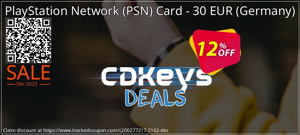 PlayStation Network - PSN Card - 30 EUR - Germany  coupon on April Fools' Day offering sales