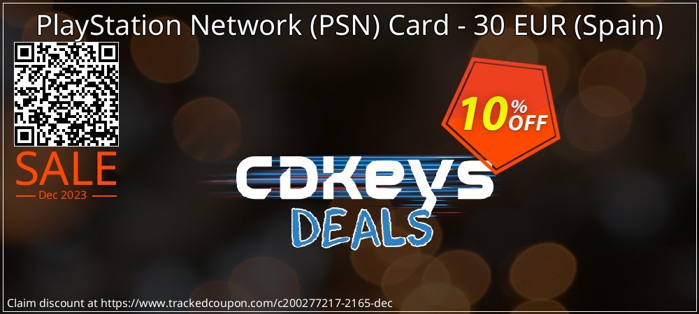 PlayStation Network - PSN Card - 30 EUR - Spain  coupon on National Walking Day promotions