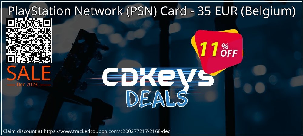 PlayStation Network - PSN Card - 35 EUR - Belgium  coupon on Easter Day offer