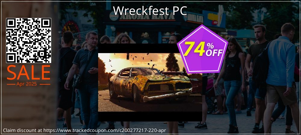 Wreckfest PC coupon on World Backup Day super sale