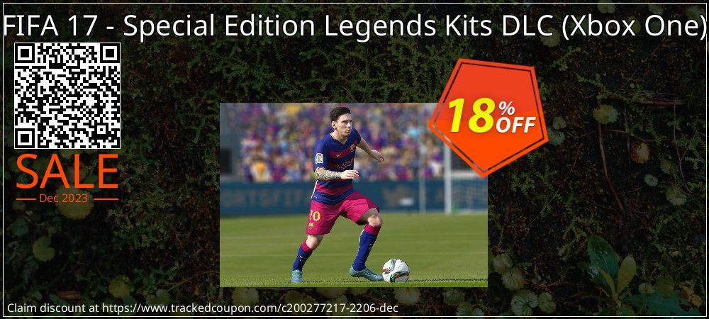 FIFA 17 - Special Edition Legends Kits DLC - Xbox One  coupon on Palm Sunday discount