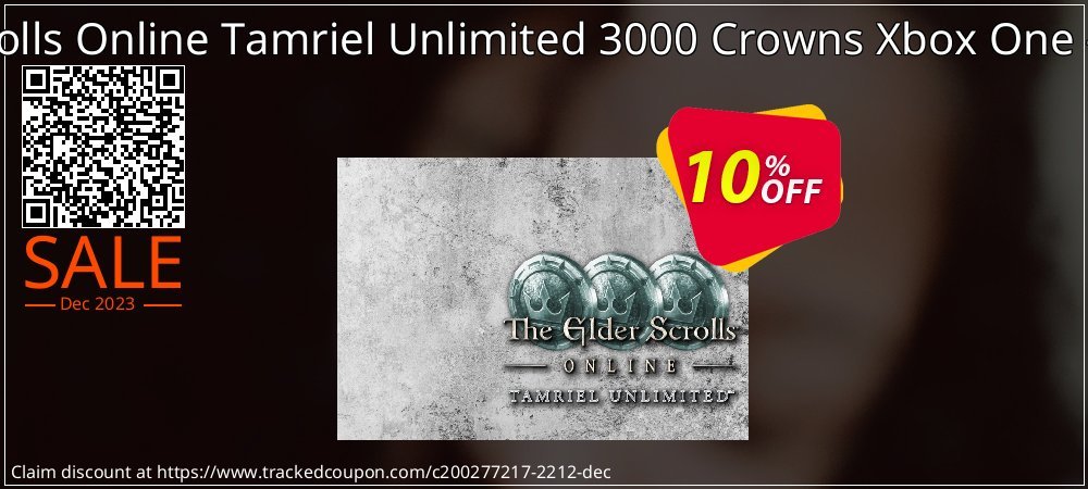 The Elder Scrolls Online Tamriel Unlimited 3000 Crowns Xbox One - Digital Code coupon on April Fools' Day deals