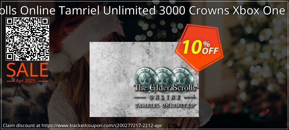 The Elder Scrolls Online Tamriel Unlimited 3000 Crowns Xbox One - Digital Code coupon on April Fools' Day deals