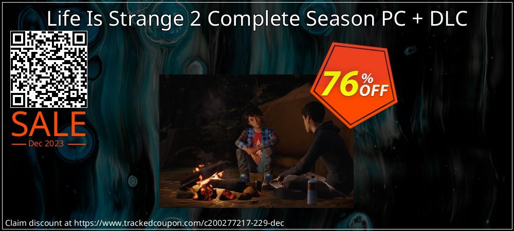 Life Is Strange 2 Complete Season PC + DLC coupon on Tell a Lie Day discounts