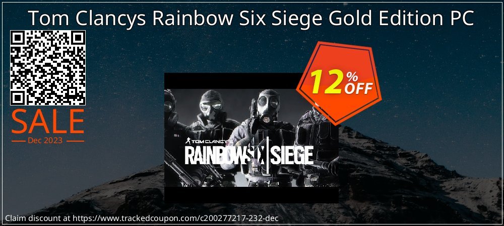 Tom Clancys Rainbow Six Siege Gold Edition PC coupon on April Fools' Day deals