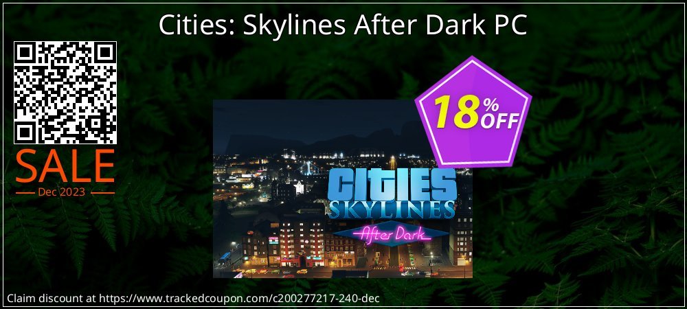 Cities: Skylines After Dark PC coupon on National Walking Day sales
