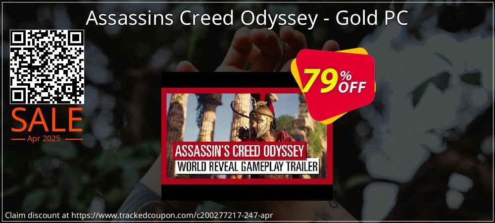 Assassins Creed Odyssey - Gold PC coupon on April Fools' Day discounts