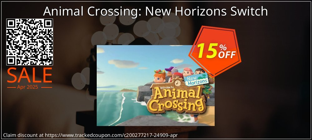 Animal Crossing: New Horizons Switch coupon on Tell a Lie Day sales