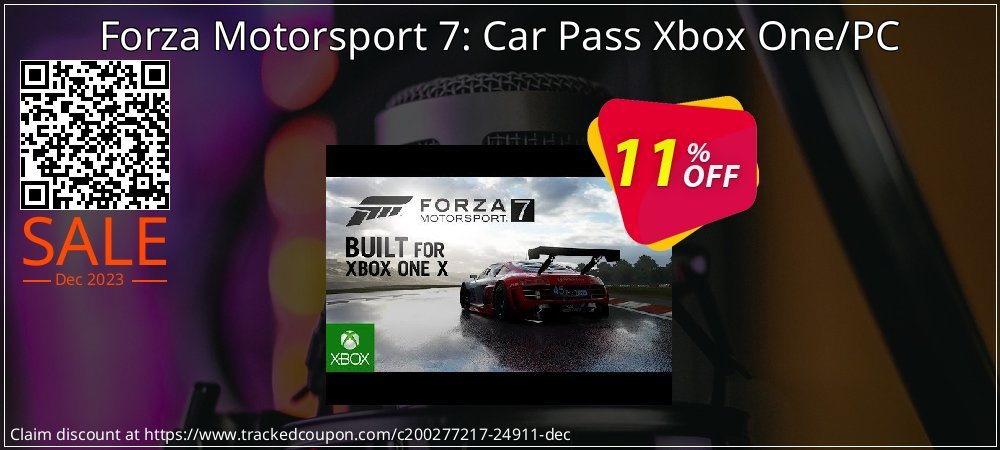 Forza Motorsport 7: Car Pass Xbox One/PC coupon on World Party Day offer