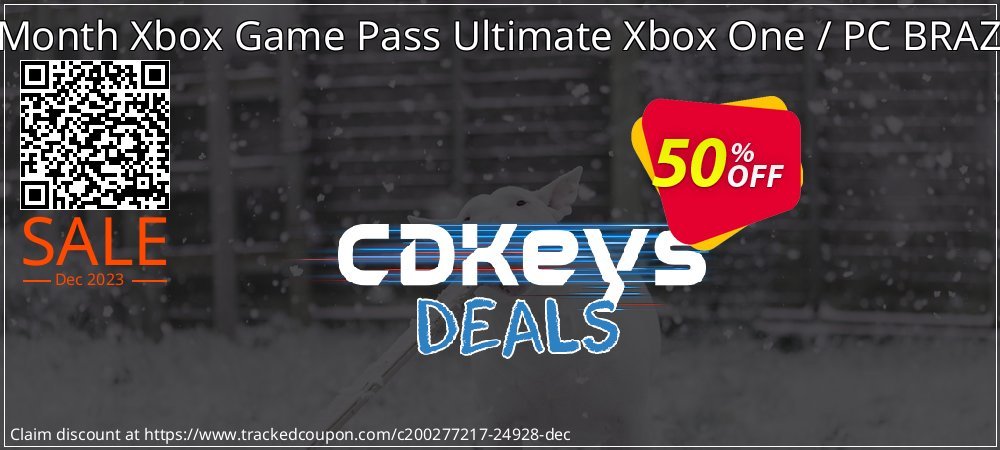 6 Month Xbox Game Pass Ultimate Xbox One / PC BRAZIL coupon on Easter Day deals