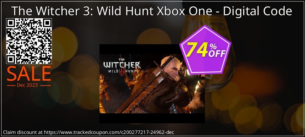 The Witcher 3: Wild Hunt Xbox One - Digital Code coupon on April Fools' Day promotions