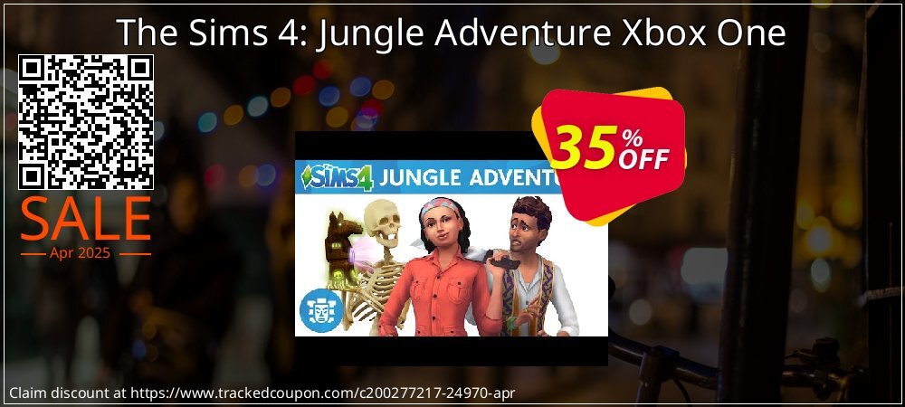 The Sims 4: Jungle Adventure Xbox One coupon on National No Smoking Day super sale