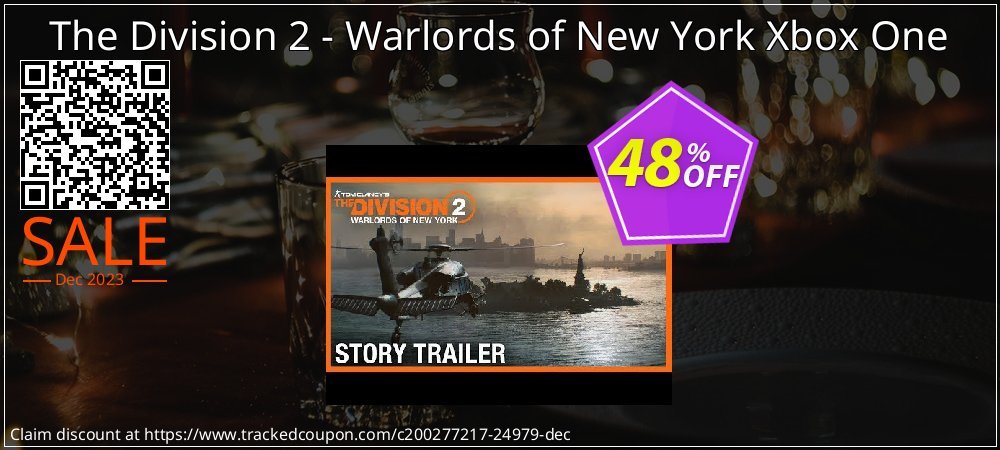 The Division 2 - Warlords of New York Xbox One coupon on World Password Day promotions
