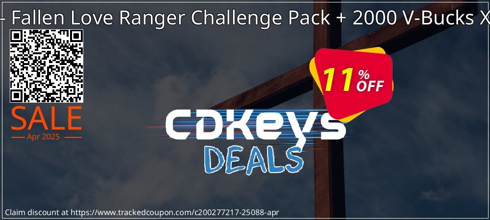 Fortnite - Fallen Love Ranger Challenge Pack + 2000 V-Bucks Xbox One coupon on Constitution Memorial Day sales