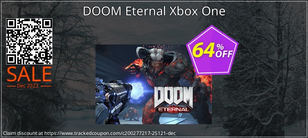 DOOM Eternal Xbox One coupon on World Party Day offering sales