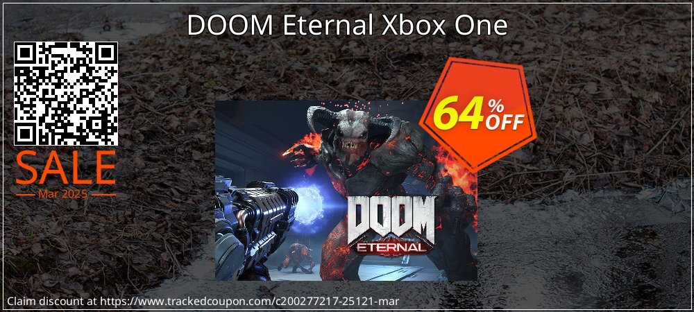 DOOM Eternal Xbox One coupon on World Party Day offering sales